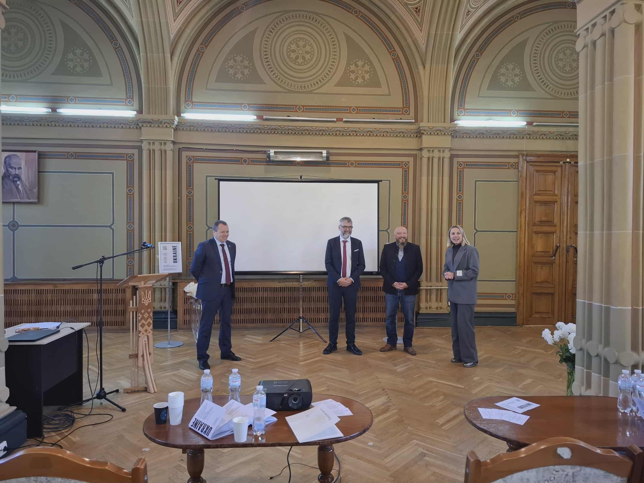 Зустріч із делегацією з м. Гренобль (Французька Республіка) у Чернівецькому національному університеті