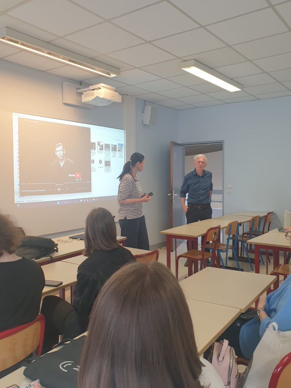 Світлина 6: Лекції Моріса Роша