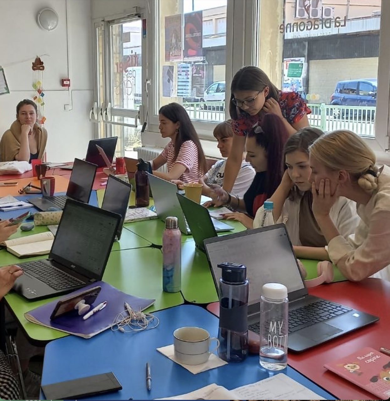 Світлина 2: Тьюторство студенток кафедри